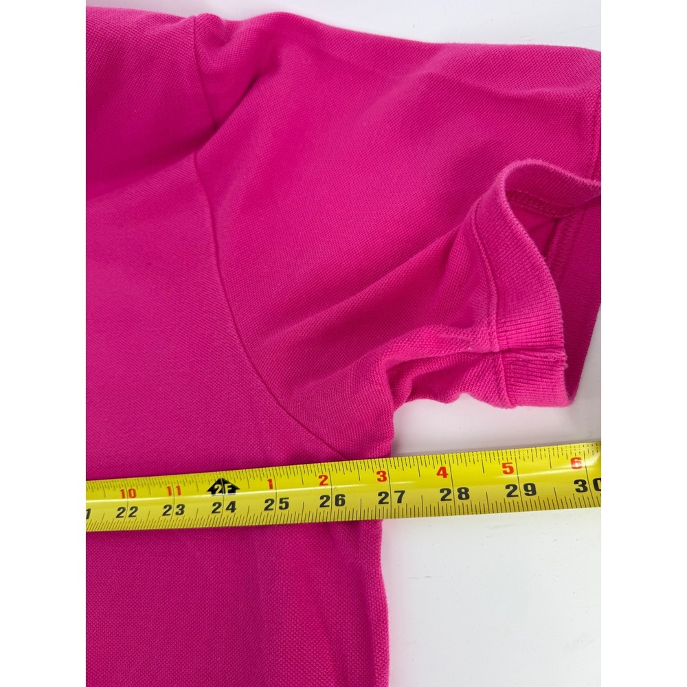 Disney Parks Mickey Mouse Polo XXL Cotton Pink Embroidered Pique Mens‎ Shirt - Picture 4 of 8